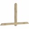 Ekena Millwork Eugene Rough Sawn Timber Gable Bracket, Douglas Fir, 84"W x 45"H x 4"D x 4"F, 13/12 Pitch GBW084X45X0404EUG00RDF - alternate 3
